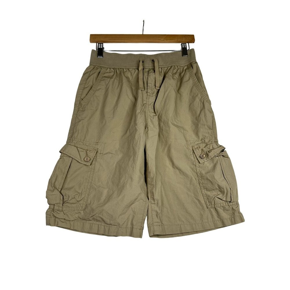 Lucky Brand Boys‎ Elastic Waist Shorts sz XL Tan